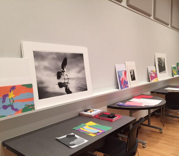 Final student projects from a luminance exercise in Sue Barry's course "Art, Music, and the Brain."