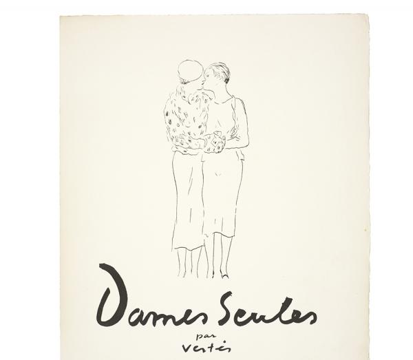 Marcel Vertès and Francis Carco, Dames Seules (Paris: Duchatel, 1932). 