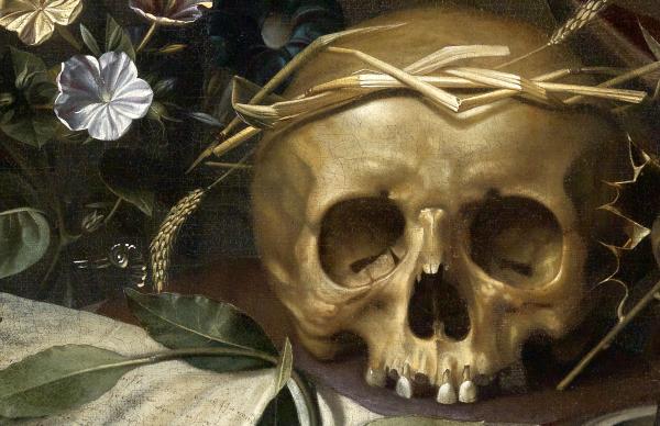 Hendrick Andriessen (Flemish, 1607-1655), Vanitas Still Life (detail), ca. 1650