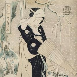 Please note that the @mhcartmuseum will be closed for the holidays beginning on December 18, 2018 and will reopen on January 15, 2019. We look forward to seeing you in the new year! Image: Kikugawa Eizan (Japanese, 1787–1867),