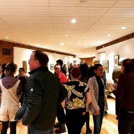 The opening reception for