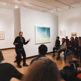 📍TOMORROW! Another World is Possible: Poetry & Prose Open Mic. 🎤 7-9pm in the galleries.
.
.
.
Join co-hosts Samuel Ace and Andrea Lawlor for an evening of readings by current MHC students, faculty, staff, and friends. Refreshments served! Free and open to the public; accessible space. Co-sponsored by the MHC Department of English and MHCAM.