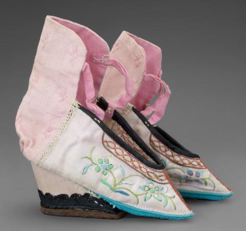 Unknown (Chinese), Shoes, 19th century