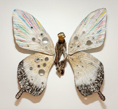 Hector Dionicio Mendoza (Mexican, b. 1969), Mariposa/Butterfly, 2017