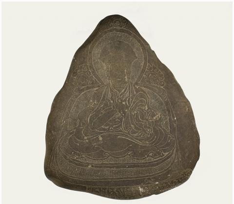 Maker Unknown (Tibetan or Indian), Mani stone dedicated to Rinchen Gyatso, 19th century or earlier 