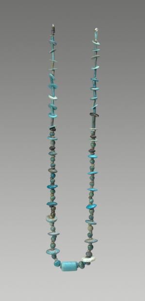 Egyptian, beaded necklace