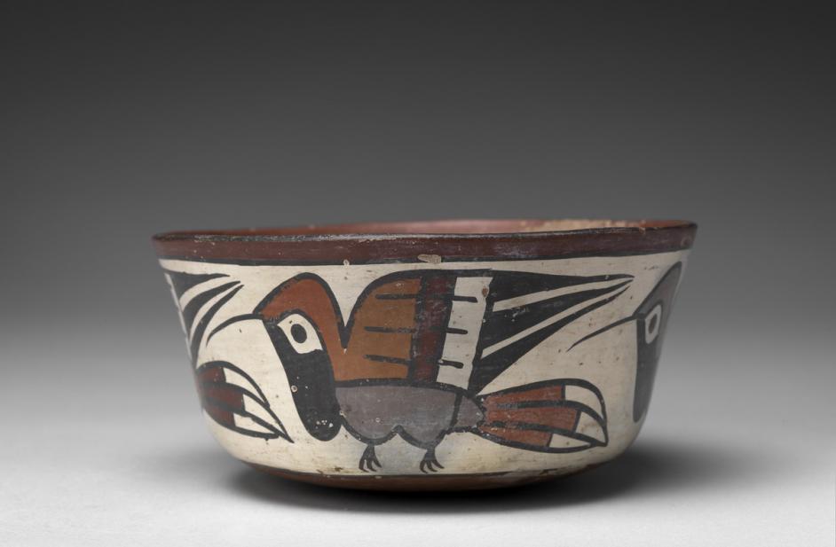 Nasca, Bowl with hummingbirds