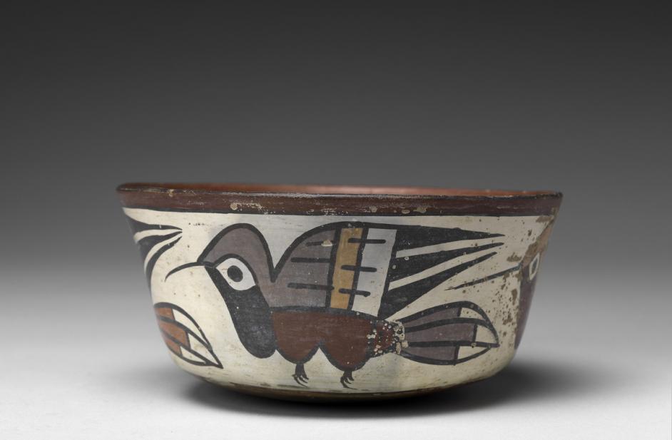 Nasca, Bowl with hummingbirds