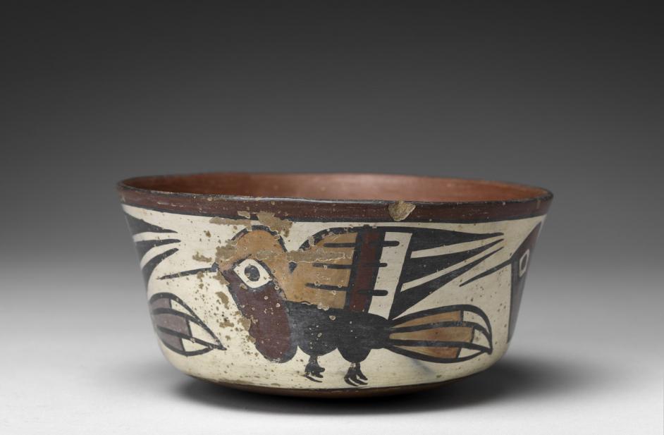 Nasca, Bowl with hummingbirds