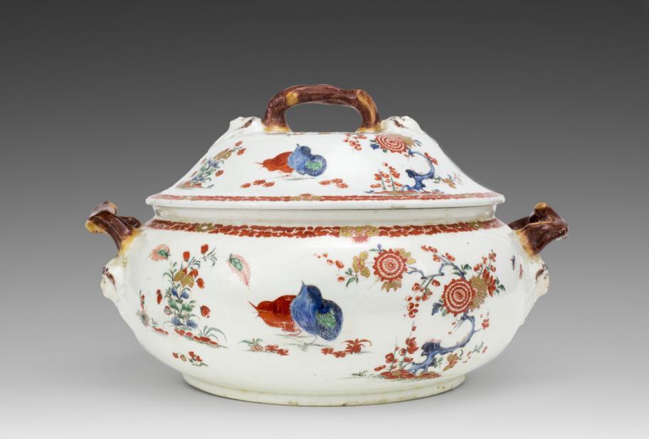 Bow Porcelain Factory, Tureen and lid