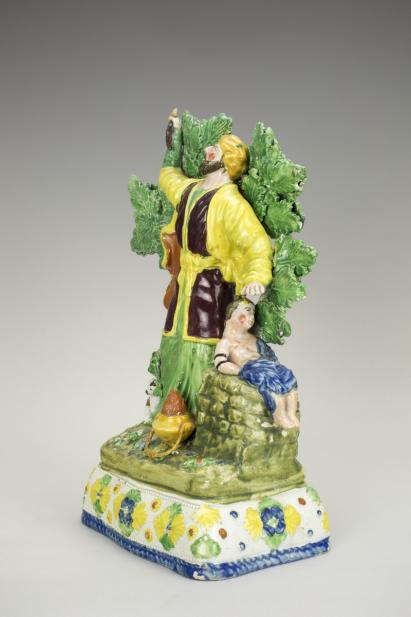 English, Bocage Figure of Abraham Offering Isaac