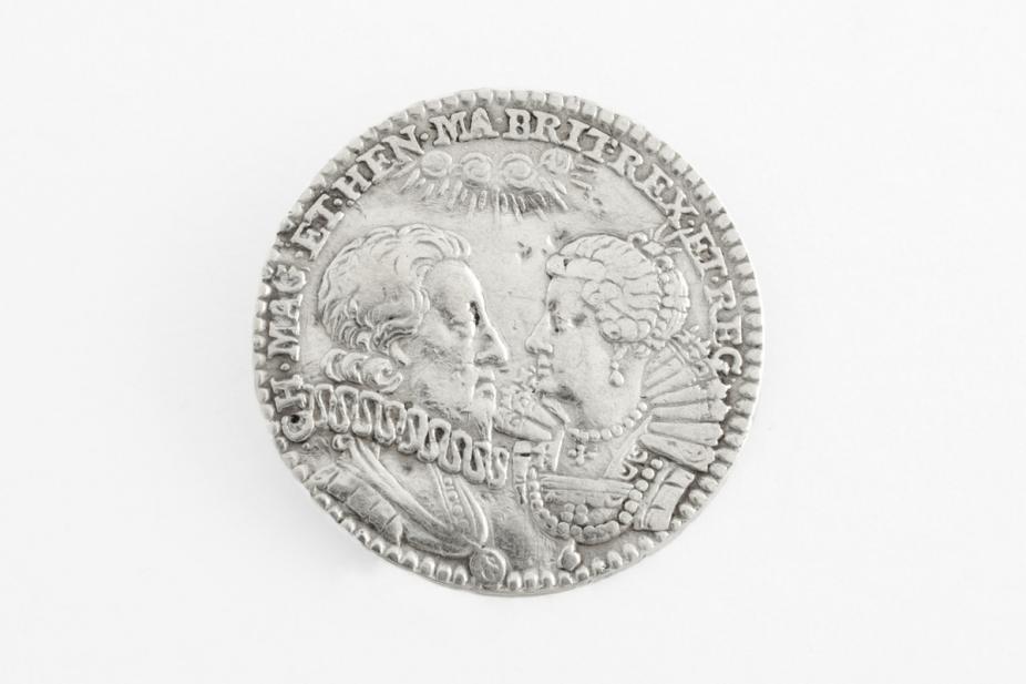 British, Charles I and Henrietta Maria marriage medal