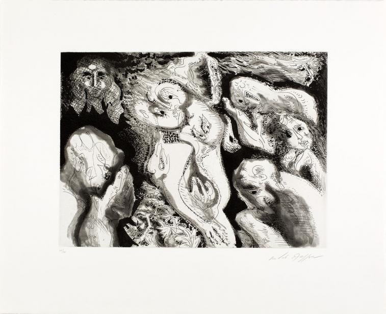 Masson, Andre, Homme et femme, 1973