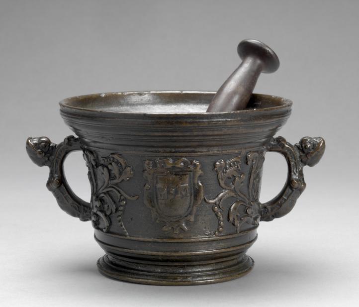 Italian, Mortar and pestle