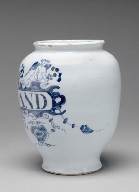 British, drug jar