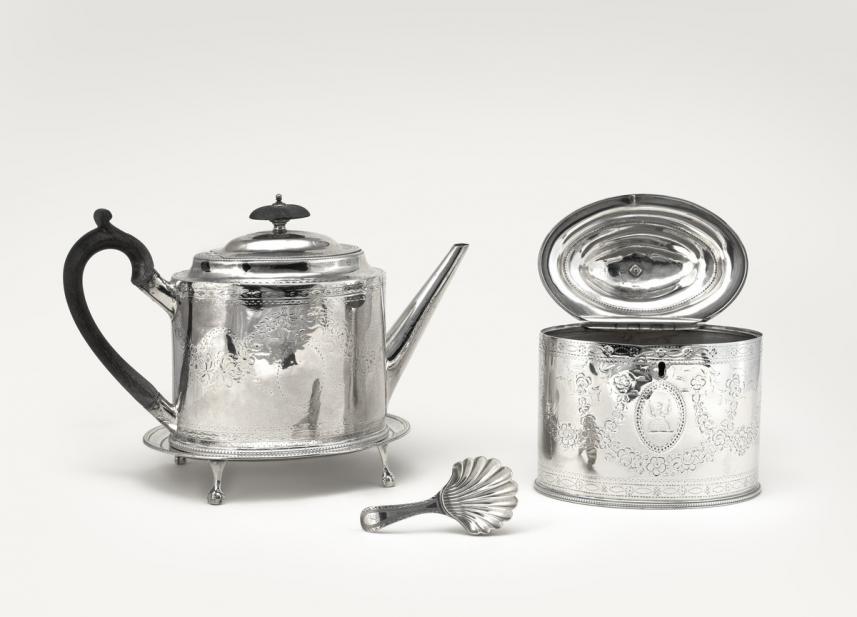 Bateman, Hester, tea caddy