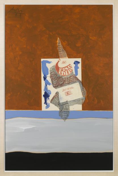 Robert Motherwell, Beside the Sea with Fish and Chips