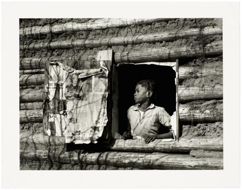 Rothstein, Arthur, Girl at Gee's Bend, Gee's Bend, Alabama