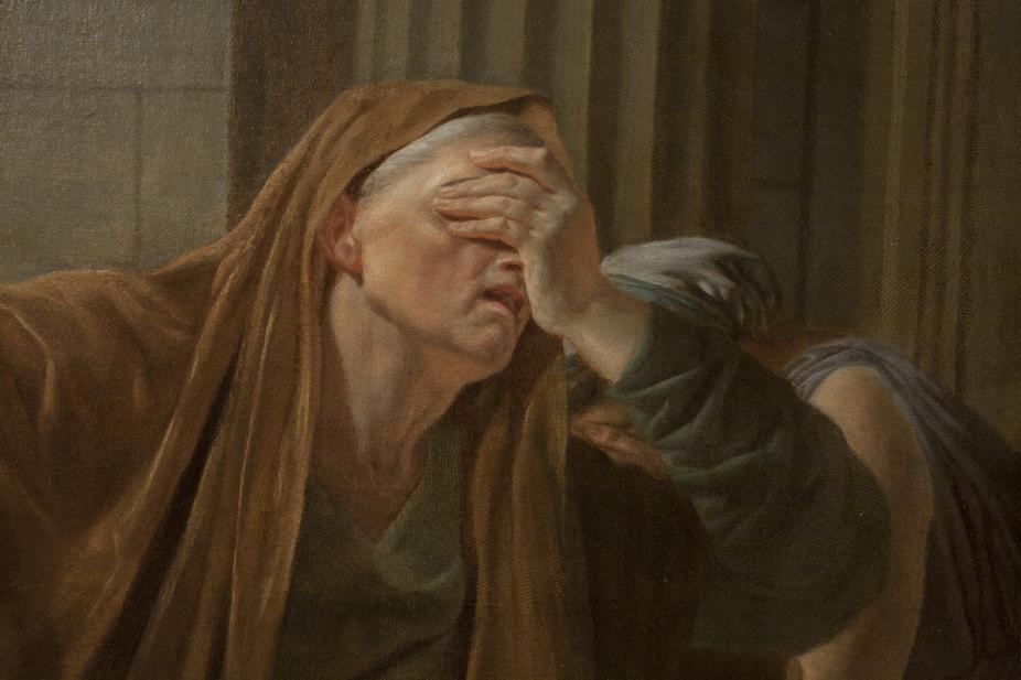 Etienne Aubry, Les Adieux de Coriolan à sa Femme au moment qu'il part pour se rendre chez les Volsques