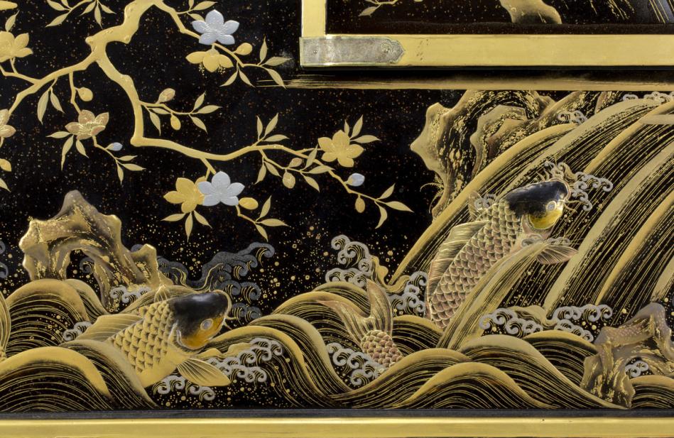 Japanese, Samurai sword dressing box