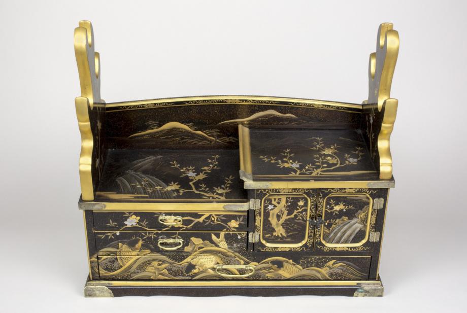 Japanese, Samurai sword dressing box