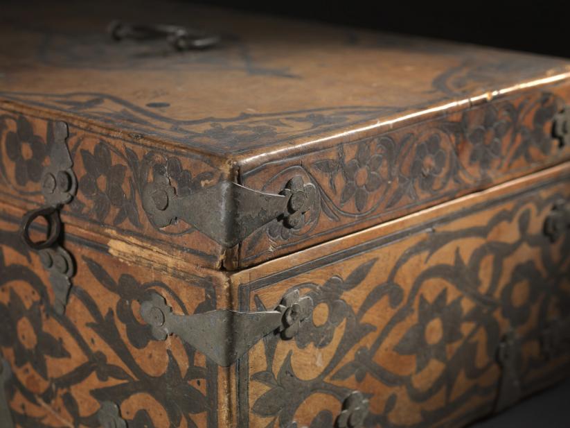 American, Fidelia Fiske's document box