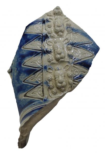 Maker Unknown (German), Rhenish jug fragment, early 17th century