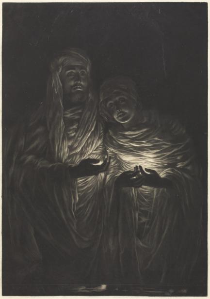 James Tissot (French, 1836-1902), L'apparition mediunimique, 1885