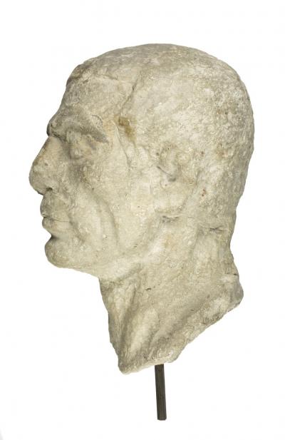 Maker Unknown (Roman), Head of a Man, 1st century BCE