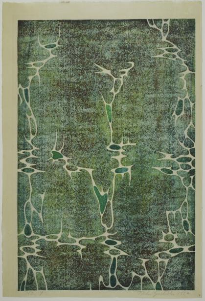 Yoshida Toshi (Japanese, 1911-1995), Untitled, No. 9, 1952