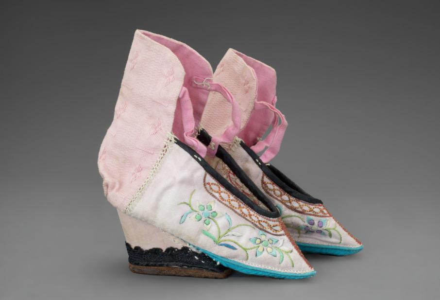 Unknown (Chinese), Shoes, 19th century
