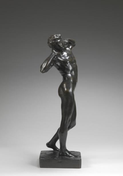 Frederic Leighton, 1st Baron Leighton of Stretton (British, 1830-1896), The Sluggard, 1882 modeled; 1890 cast