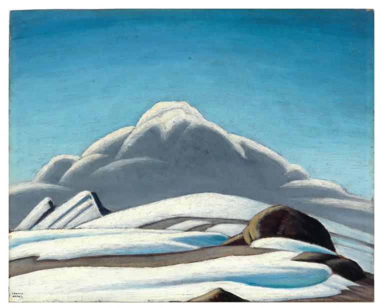 Lawren Harris (Canadian, 1875-1970), Mountain Sketch, ca 1924-28