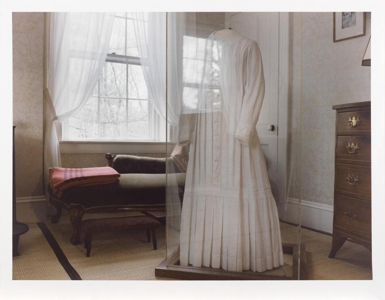 Jerome Liebling (American, 1924-2011), Emily Dickinson's White Dress, The Homestead, 1989