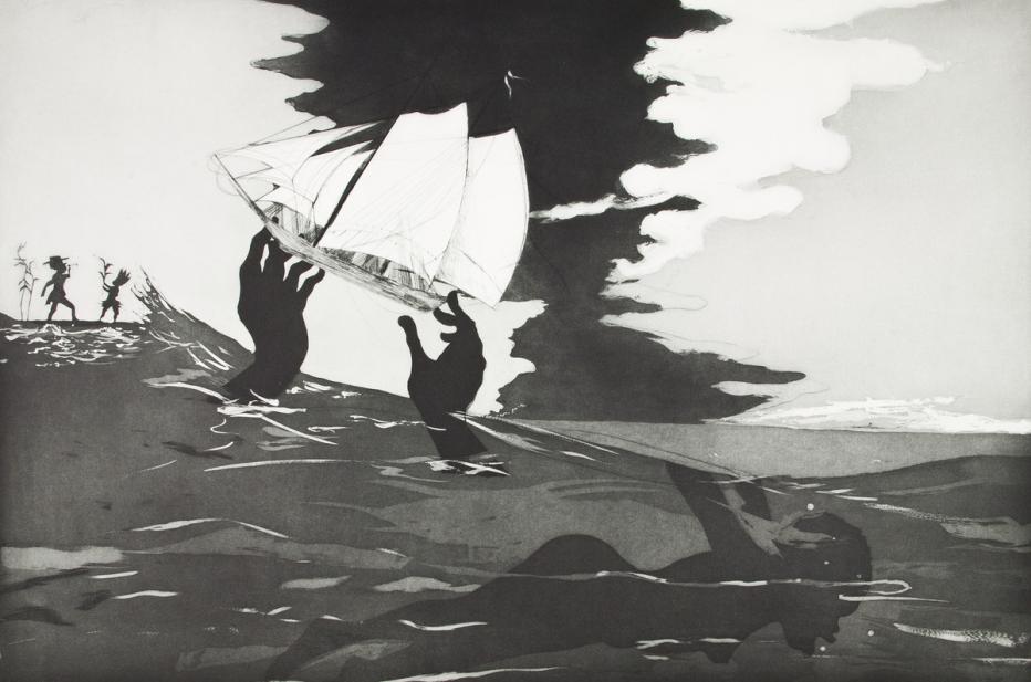 Kara Elizabeth Walker (American, b. 1969), No World, from the series An Unpeopled Land in Uncharted Waters, 2010