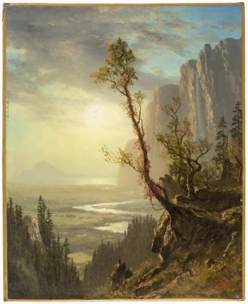 Unknown (American), Mountain Landscape, 19th century