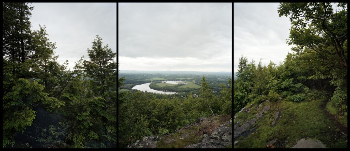 Barbara Bosworth, View of the Oxbow from Dry Knob, 2012 