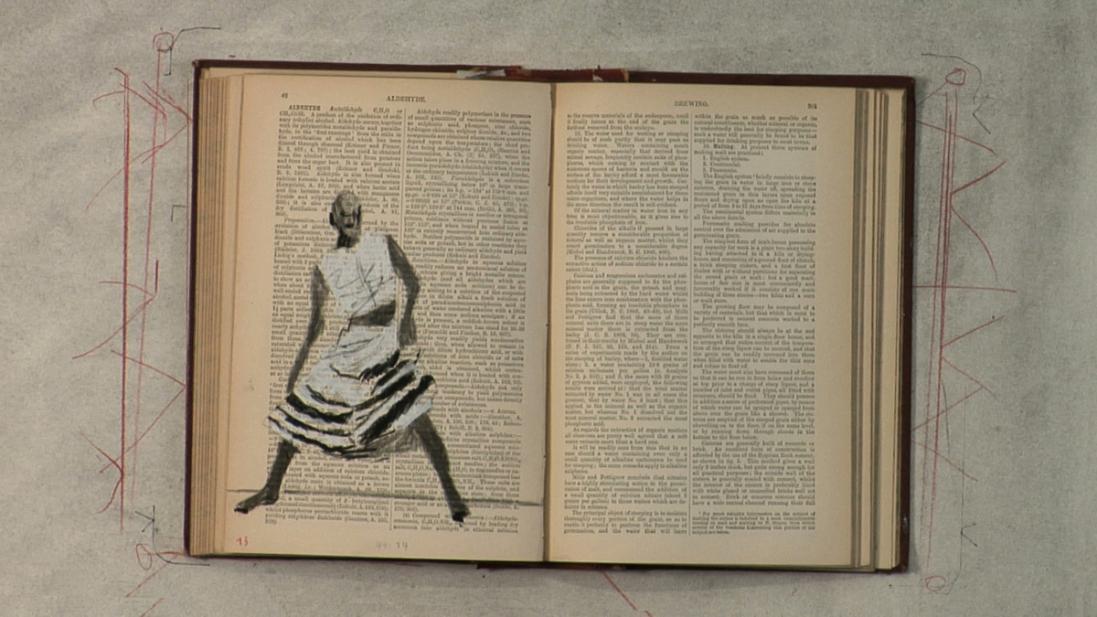 William Kentridge (South African, b. 1955), Tango for Page Turning (detail), 2012-2013