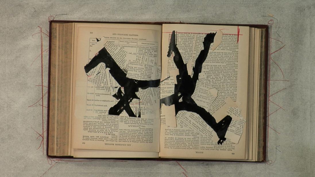 William Kentridge (South African, b. 1955), Tango for Page Turning (detail), 2012-2013