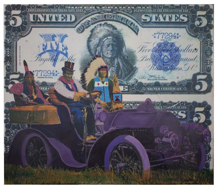 Stan Natchez (Shoshone/Paiute; American; born 1954), Geronimo's Cadillac, 2019