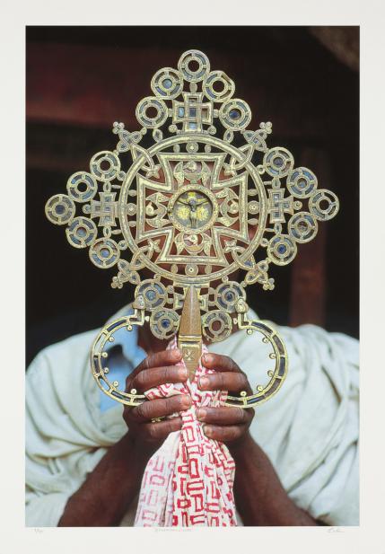 Andargé Asfaw (American, b. Ethiopia 1956), Ethiopian Cross, 2009