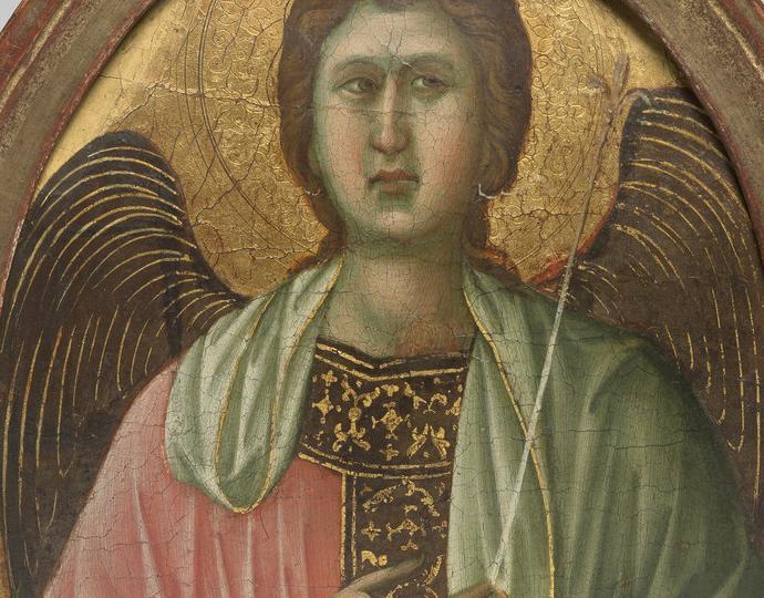 Duccio, Angel (Pinnacle from the Maestà altarpiece)