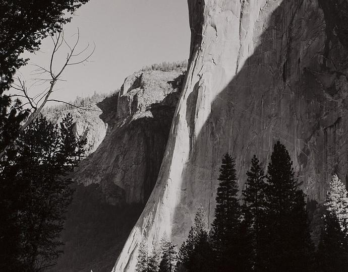 Adams, Ansel, Portfolio Three-Yosemite Valley: El Capitan, Sunrise