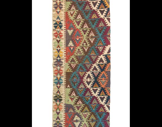 Unknown (Anatolian), Kilim half, 19th century