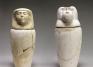 Maker Unknown (Egyptian), Canopic Jars, 1293-1070 BCE (New Kingdom, Dynasties 19-20)