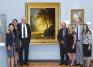 Jock Reynolds, The Henry J. Heinz II Director of the Yale University Art Gallery (third from left) with Five College museum directors