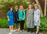 Tricia Paik with museum supporters from the Class of '72 , May 2022