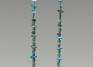 Egyptian, beaded necklace