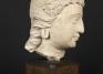 Gandharan, Head of Bodhisattva or celestial being