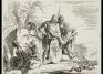 Giovanni Tiepolo, Young Soldier and the Astrologer from the series Vari Capricci Inventati ed incisi dal celebre Gio. Battista Tiepolo..., ca. 1743
